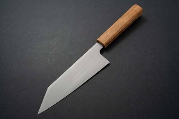 Hitohira FJ VG-10 Bunka 180mm Oak Mono Handle - Tetogi