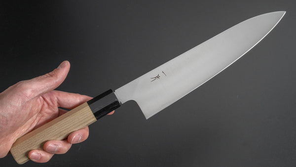 Hitohira FJ VG-10 Gyuto 240mm Ho Wood Handle (Wa) - Tetogi