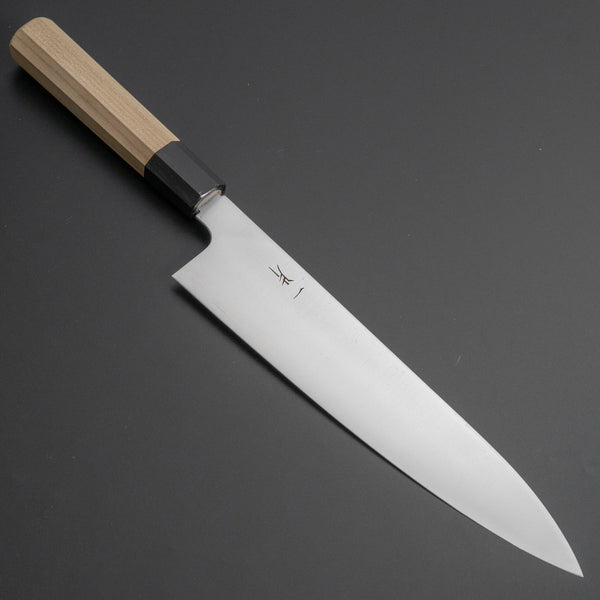 Hitohira FJ VG-10 Gyuto 240mm Ho Wood Handle (Wa) - Tetogi