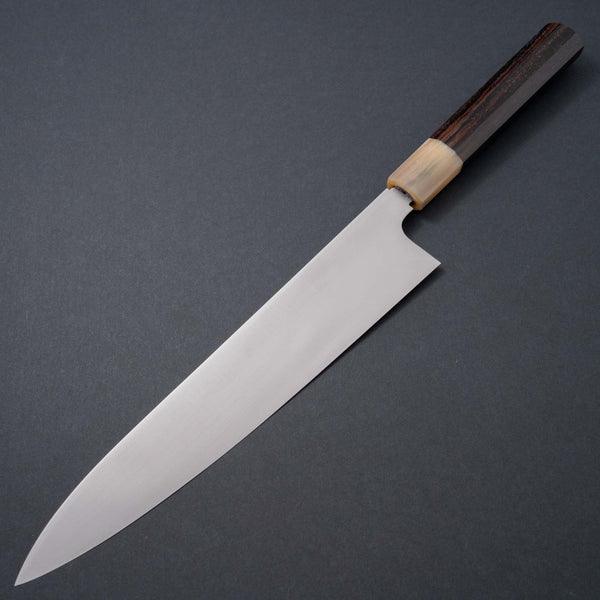 Hitohira FJ VG-10 Gyuto 270mm Taihei Makassar Ebony Octagonal Handle - Tetogi