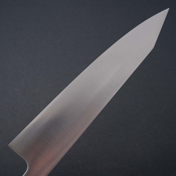 Hitohira FJ VG-10 Gyuto Kiritsuke 240mm Taihei Zebra Wood Octagonal Handle - Tetogi