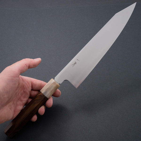 Hitohira FJ VG-10 Gyuto Kiritsuke 240mm Taihei Ziricote Octagonal Handle - Tetogi