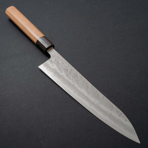 Hitohira Futana S3 Nashiji Gyuto 210mm Cherry Wood Handle - Tetogi