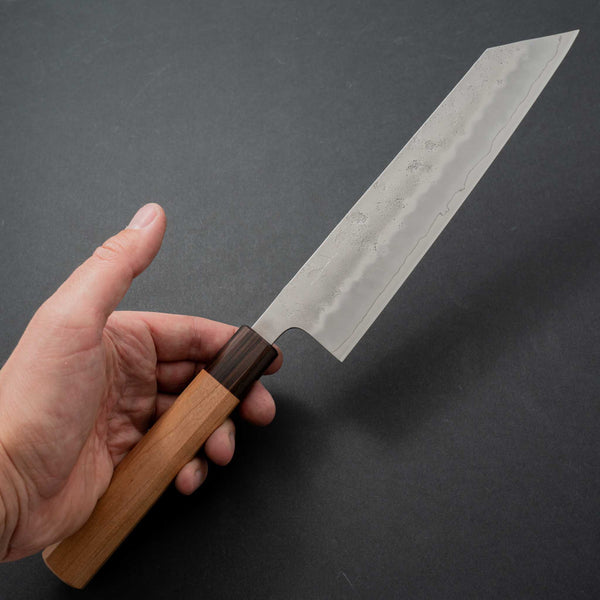 Hitohira Futana S3 Nashiji Kiritsuke Gyuto 210mm Cherry Wood Handle - Tetogi