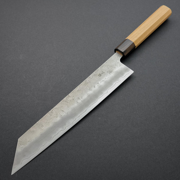 Hitohira Futana S3 Nashiji Kiritsuke Gyuto 240mm Cherry Wood Handle - Tetogi