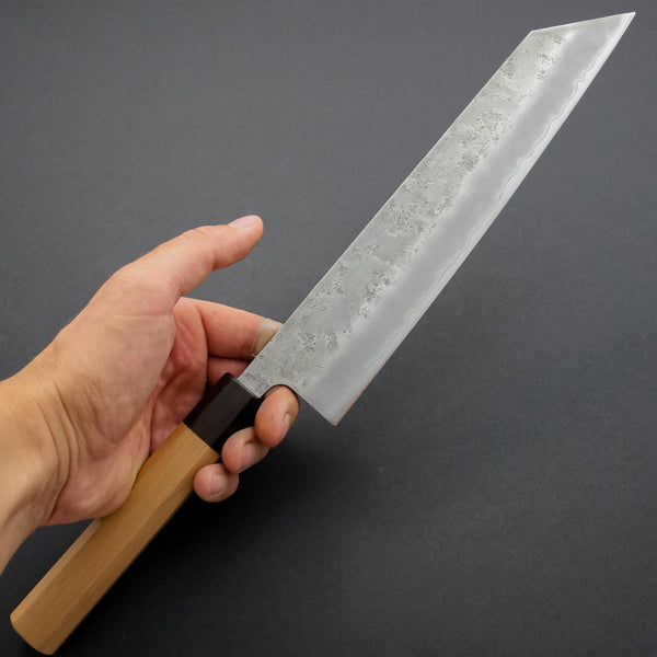 Hitohira Futana S3 Nashiji Kiritsuke Gyuto 240mm Cherry Wood Handle - Tetogi