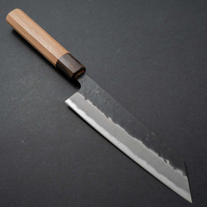 Hitohira Futana SB Kuro Nashiji Bunka Cherry Wood Handle - Tetogi