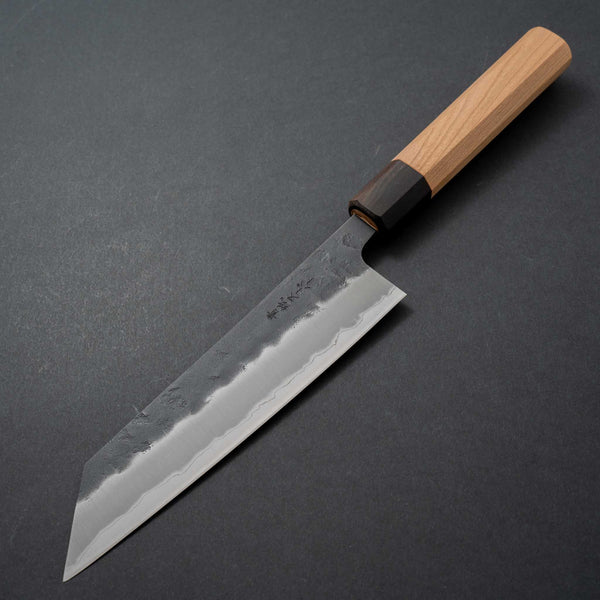 Hitohira Futana SB Kuro Nashiji Bunka Cherry Wood Handle - Tetogi