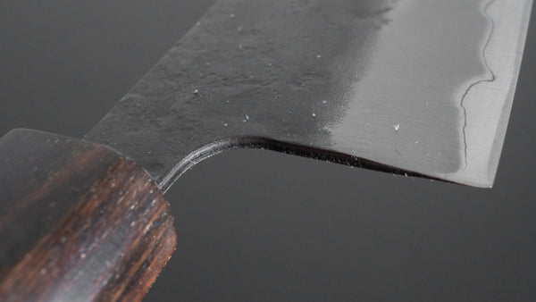 Hitohira Futana SB Kuro Nashiji Gyuto 240mm Cherry Wood Handle - Tetogi