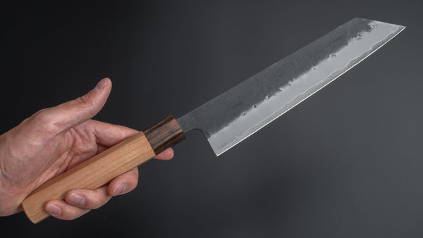 Hitohira Futana SB Kuro Nashiji Kiritsuke Gyuto 210mm Cherry Wood Handle - Tetogi