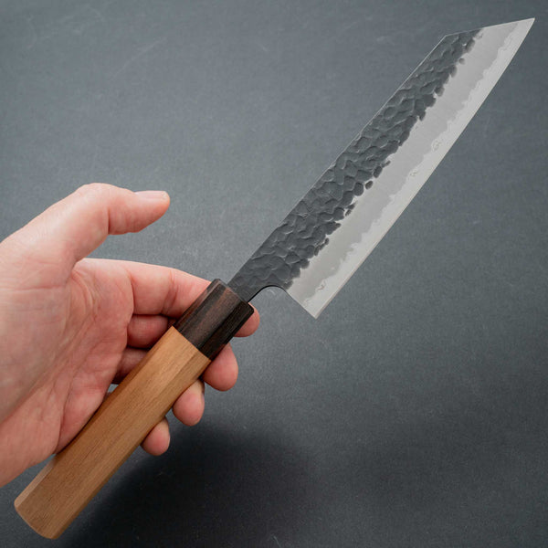 Hitohira Futana SB Kuro Tsuchime Bunka Cherry Wood Handle - Tetogi