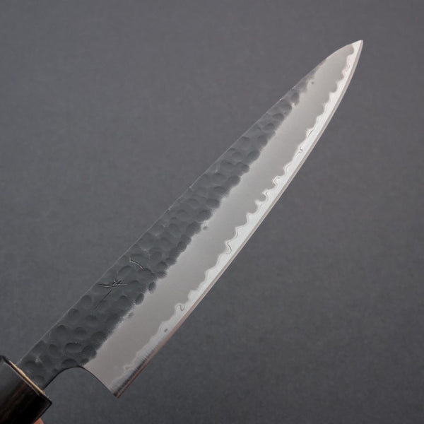 Hitohira Futana SB Kuro Tsuchime Petty 150mm Cherry Wood Handle - Tetogi