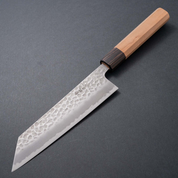 Hitohira Futana SB Migaki Tsuchime Bunka Cherry Wood Handle - Tetogi