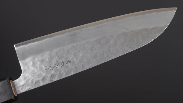 Hitohira Futana SB Migaki Tsuchime Santoku 170mm Cherry Wood Handle - Tetogi