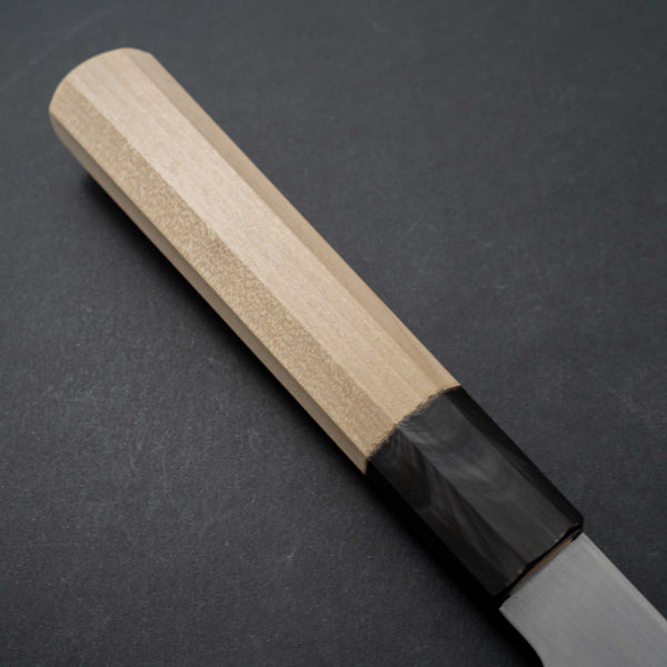 Hitohira Gorobei Ren White #2 Gyuto 210mm Ho Wood Handle - Tetogi