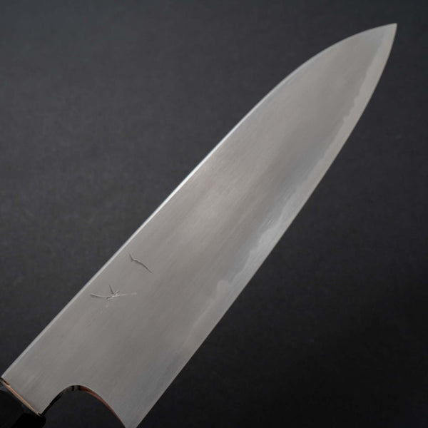 Hitohira Gorobei Rikichi White #2 Kasumi Gyuto 210mm Ho Wood Handle (Thick Handle) - Tetogi