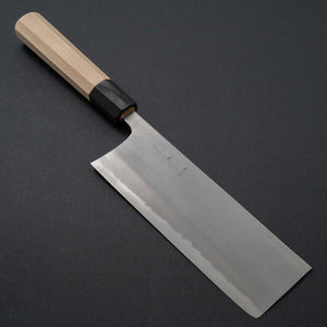 Hitohira Gorobei Rikichi White #2 Kasumi Nakiri Ho Wood Handle - Tetogi