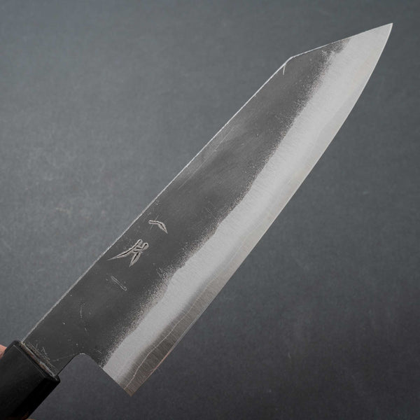 Hitohira Harima Blue Super Stainless Clad Bunka Walnut Handle - Tetogi