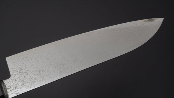 Hitohira HG Damascus Santoku Wood Handle (Original Handle) - Tetogi