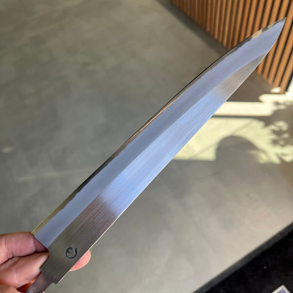 Hitohira Hinode Migaki White #2 Sujihiki 270mm (No Handle) - Tetogi