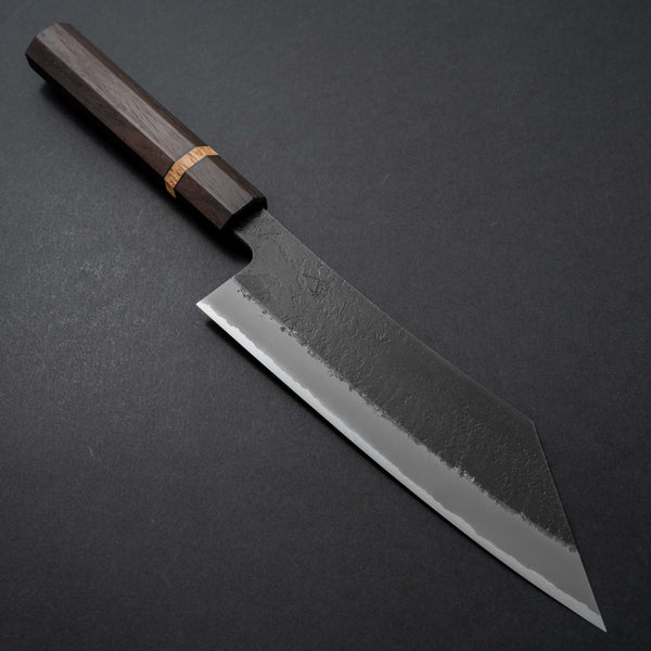 Hitohira Hinode Nashiji White #2 Stainless Clad Hakata 180mm Riisgaard Rosewood Handle - Tetogi