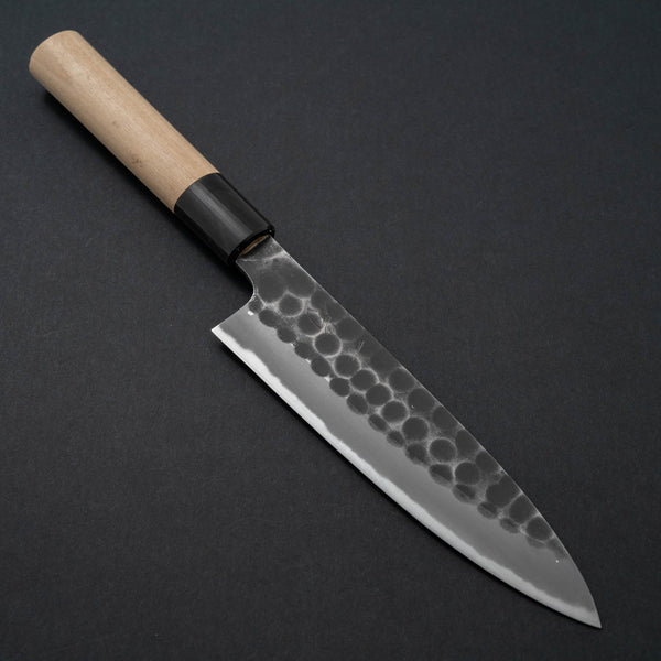 Hitohira Hinode Tsuchime White #2 Petty 150mm Ho Wood Handle - Tetogi