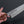 Hitohira Imojiya HG Tsuchime Santoku 170mm Imitation Mahogany Handle - Tetogi