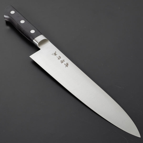 Hitohira Imojiya KF Stainless Gyuto 240mm Pakka Handle - Tetogi