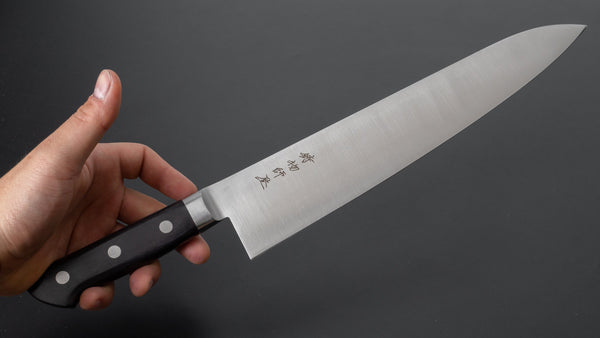 Hitohira Imojiya KF Stainless Gyuto 300mm Pakka Handle - Tetogi