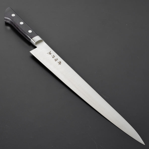 Hitohira Imojiya KF Stainless Sujihiki 270mm Pakka Handle - Tetogi