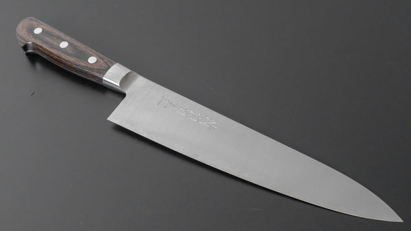 Hitohira Imojiya ST SG2 Gyuto 210mm Brown Pakka Handle - Tetogi