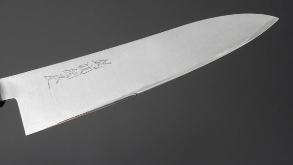 Hitohira Imojiya TH Blue Super Gyuto 210mm Pakka Handle (Gray) - Tetogi