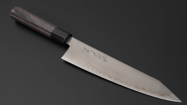 Hitohira Imojiya TH Blue Super Kiritsuke Gyuto 210mm Pakka Handle (Gray) - Tetogi