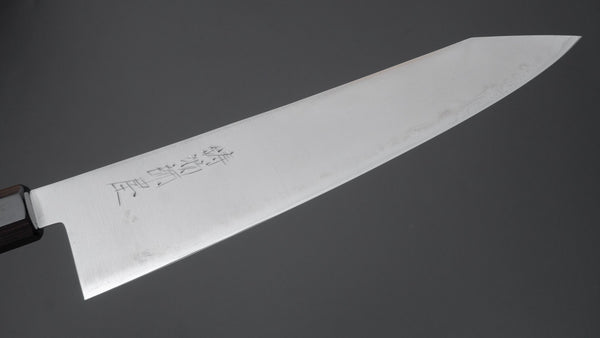 Hitohira Imojiya TH Blue Super Kiritsuke Gyuto 240mm Pakka Handle (Gray) - Tetogi