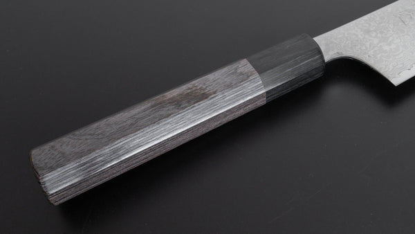 Hitohira Imojiya TH Damascus Gyuto 210mm Pakka Handle (Gray) - Tetogi