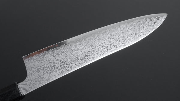 Hitohira Imojiya TH Damascus Gyuto 210mm Pakka Handle (Gray) - Tetogi