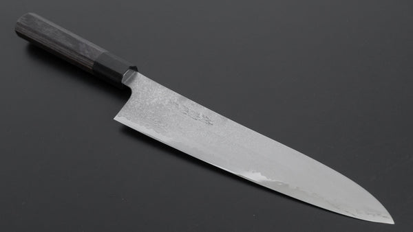 Hitohira Imojiya TH Damascus Gyuto 240mm Pakka Handle (Gray) - Tetogi