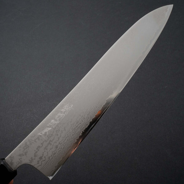 Hitohira Imojiya TH Damascus Gyuto 240mm Pakka Handle (Red) - Tetogi