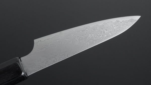 Hitohira Imojiya TH Damascus Paring 105mm Pakka Handle (Gray) - Tetogi