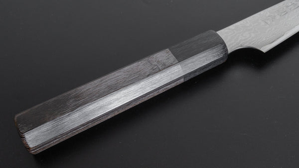 Hitohira Imojiya TH Damascus Paring 105mm Pakka Handle (Gray) - Tetogi