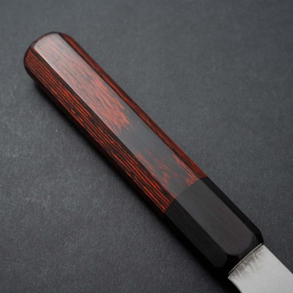 Hitohira Imojiya TH Damascus Petty 120mm Pakka Handle (Red) - Tetogi