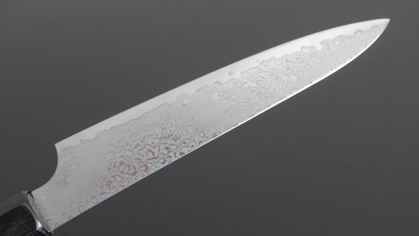 Hitohira Imojiya TH Damascus Petty 150mm Pakka Handle (Gray) - Tetogi