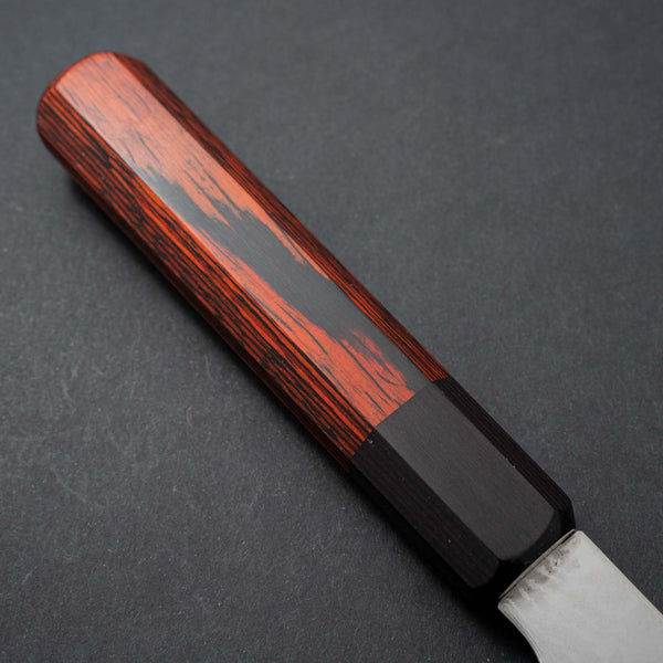 Hitohira Imojiya TH Damascus Petty 180mm Pakka Handle (Red) - Tetogi