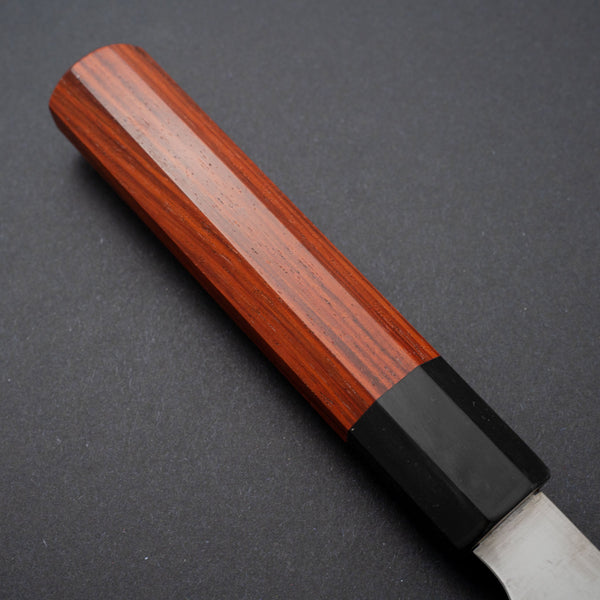 Hitohira Imojiya TH Stainless Bread Knife 240mm Taihei Shitan Rosewood Handle (Wa) - Tetogi