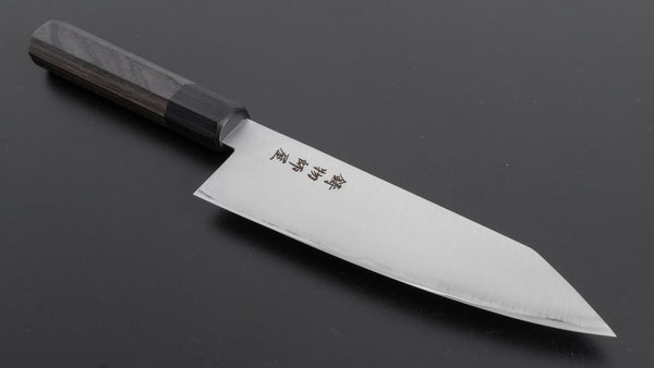 Hitohira Imojiya TH Stainless Bunka 180mm Pakka Handle (Wa) - Tetogi