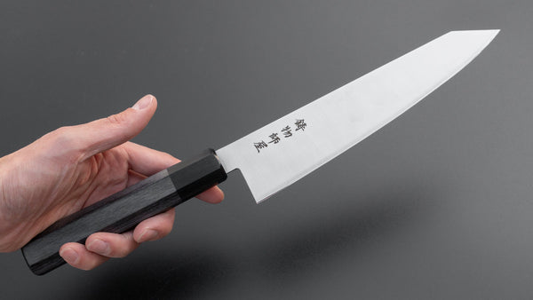 Hitohira Imojiya TH Stainless Kiritsuke Gyuto 210mm Pakka Handle (Wa) - Tetogi