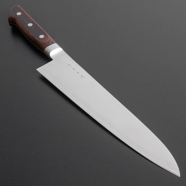 Hitohira KH Stainless Gyuto 240mm Imitation Mahogany Handle - Tetogi