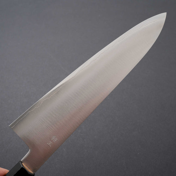 Hitohira Kikuchiyo Gosaku Silver #3 Gyuto 210mm Ho Wood - Tetogi