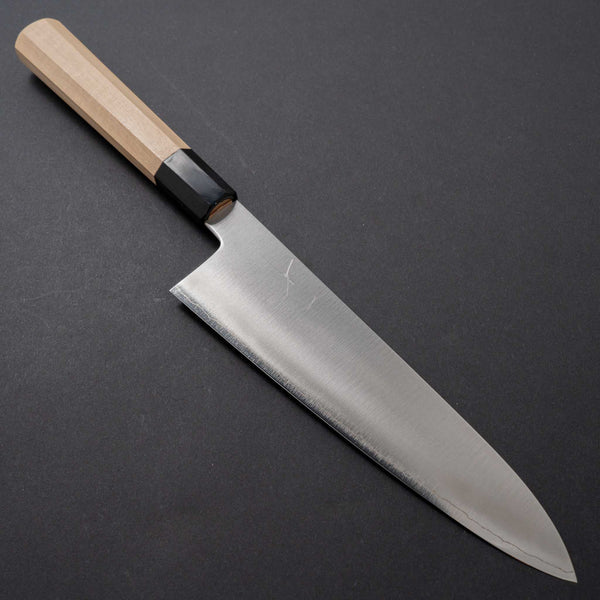 Hitohira Kikuchiyo Gosaku Silver #3 Gyuto 210mm Ho Wood - Tetogi