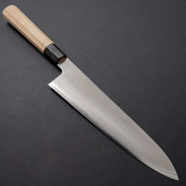 Hitohira Kikuchiyo Gosaku Silver #3 Gyuto 240mm Ho Wood - Tetogi